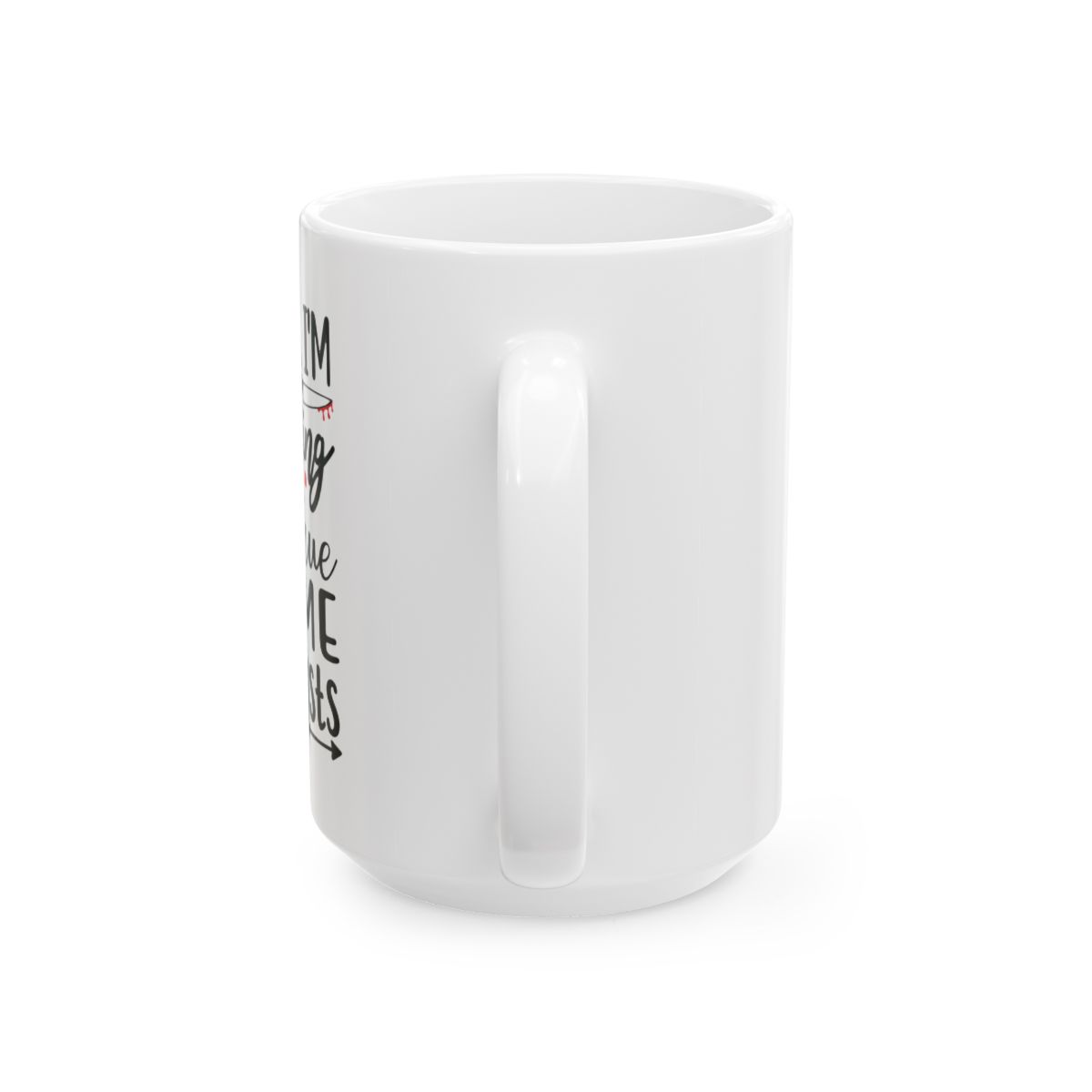 Shhh True Crime Podcasts Do Not Disturb Mug - Funny Podcast Fan Gift - alternate angle 5, merchandise