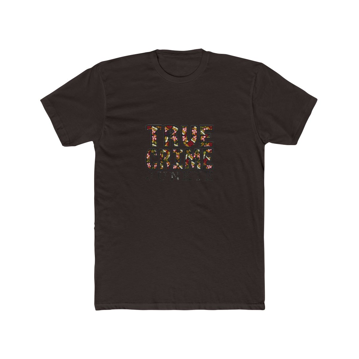 True Crime Junkie Shirt, True Crime Lover Tee, Crime Podcast Shirt, Funny Crime Fan Gift, Graphic T Shirt - alternate angle 2, merchandise