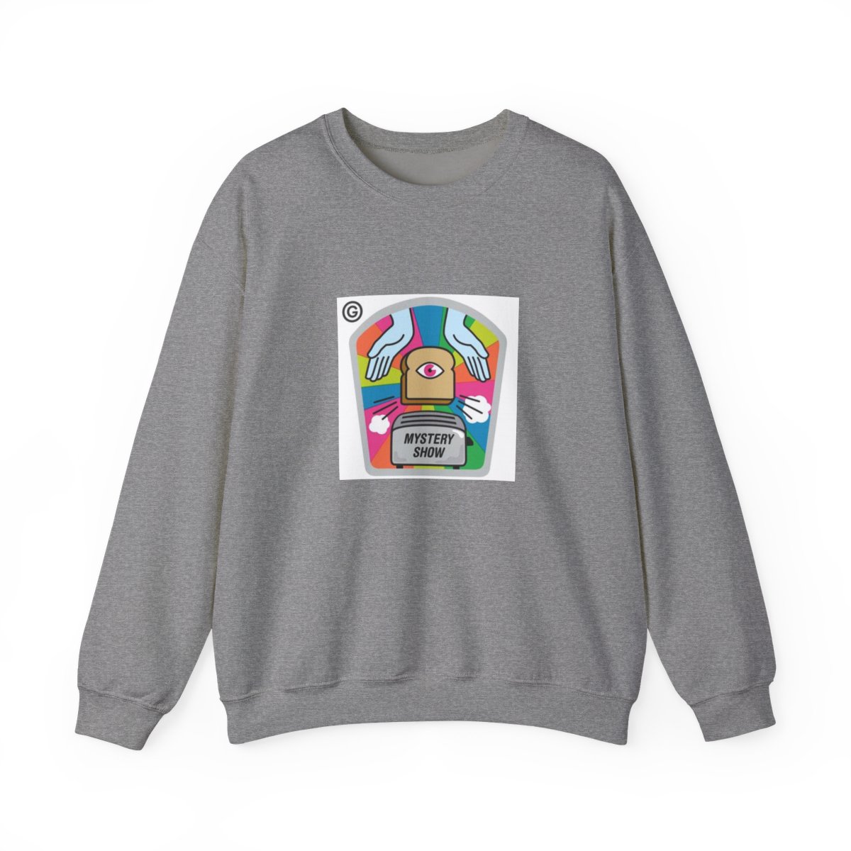 Mystery Show Crewneck Sweatshirt - alternate angle 3, merchandise