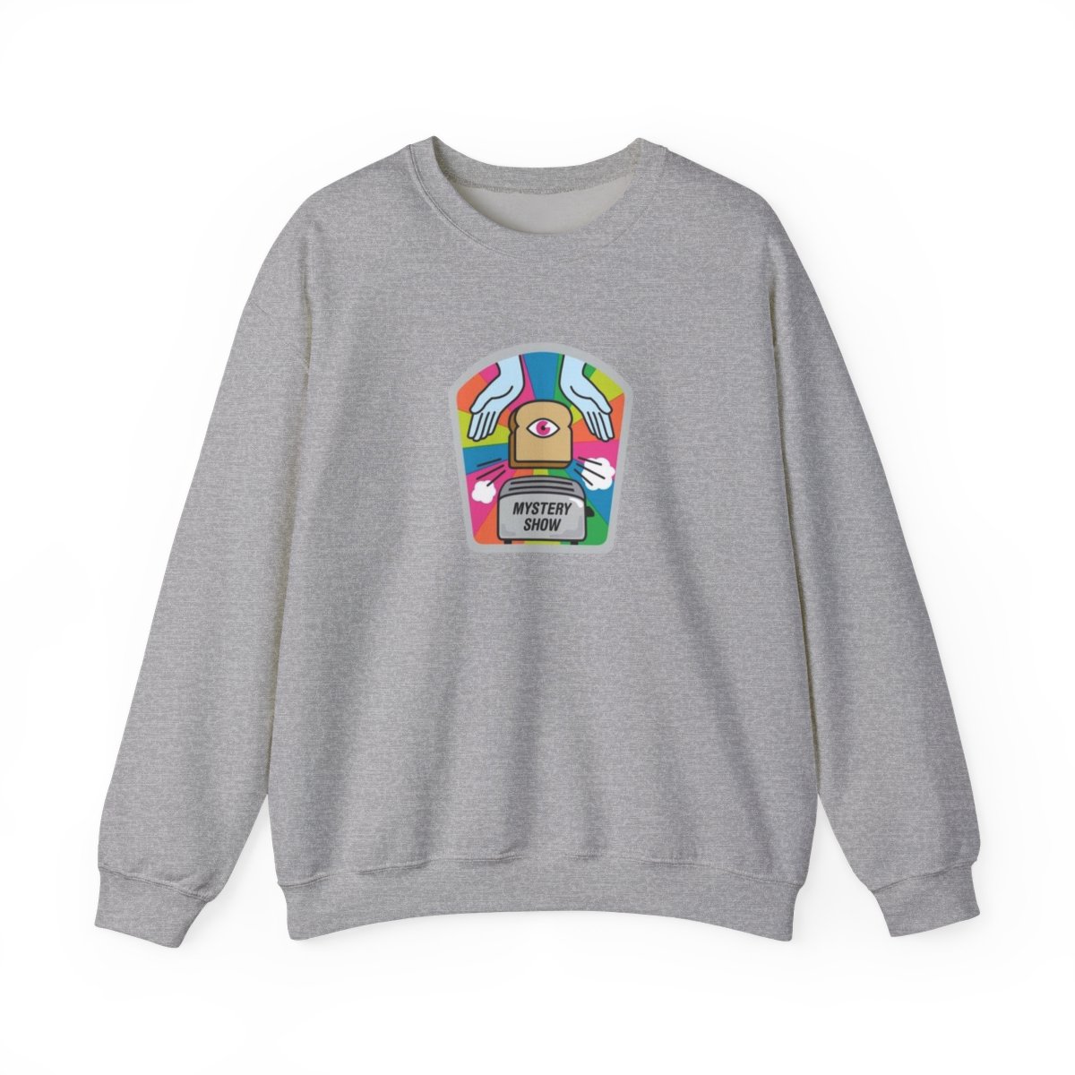 Mystery Show Crewneck Sweatshirt - alternate angle 2, merchandise