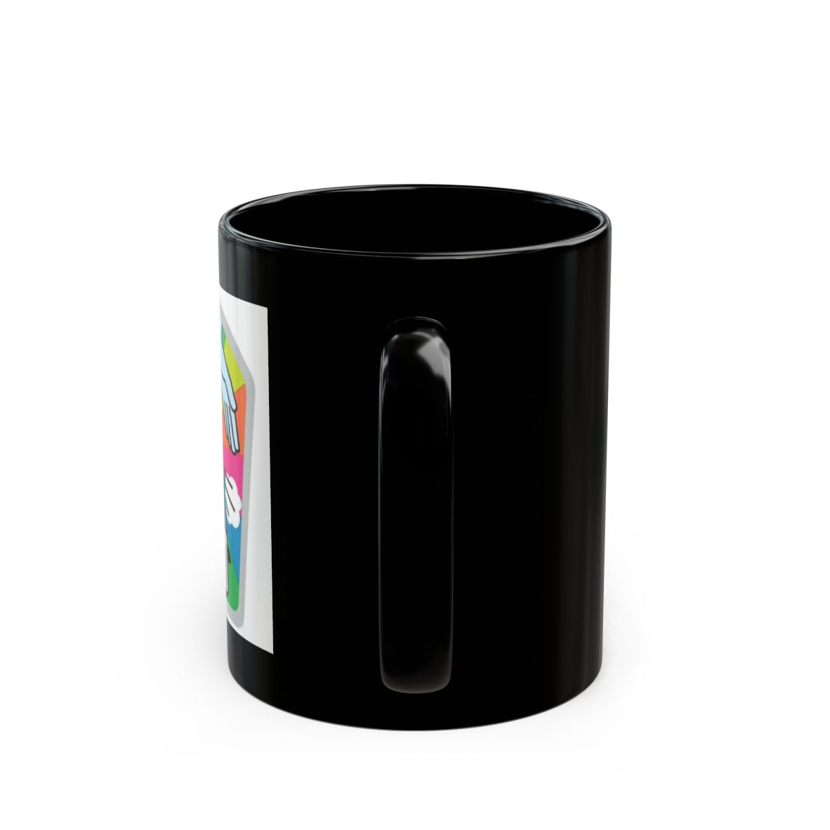Mystery Show Black Mug - alternate angle 4, merchandise