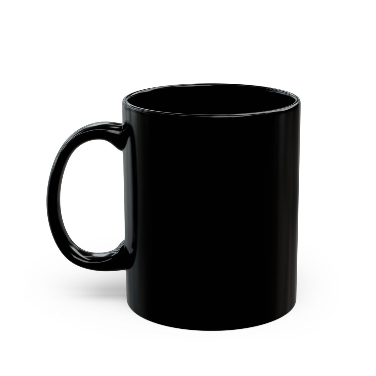 Mystery Show Black Mug - alternate angle 3, merchandise