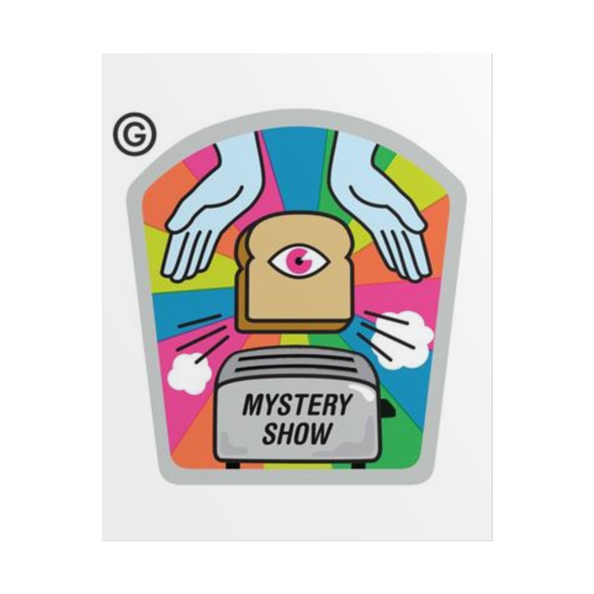 Mystery Show Poster - alternate angle 1, merchandise