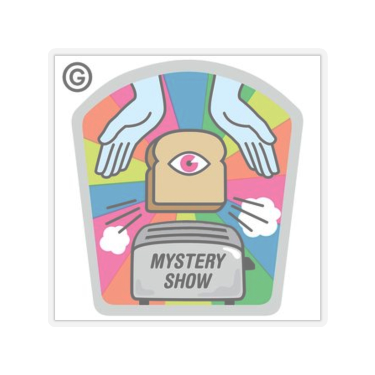 Mystery Show Sticker