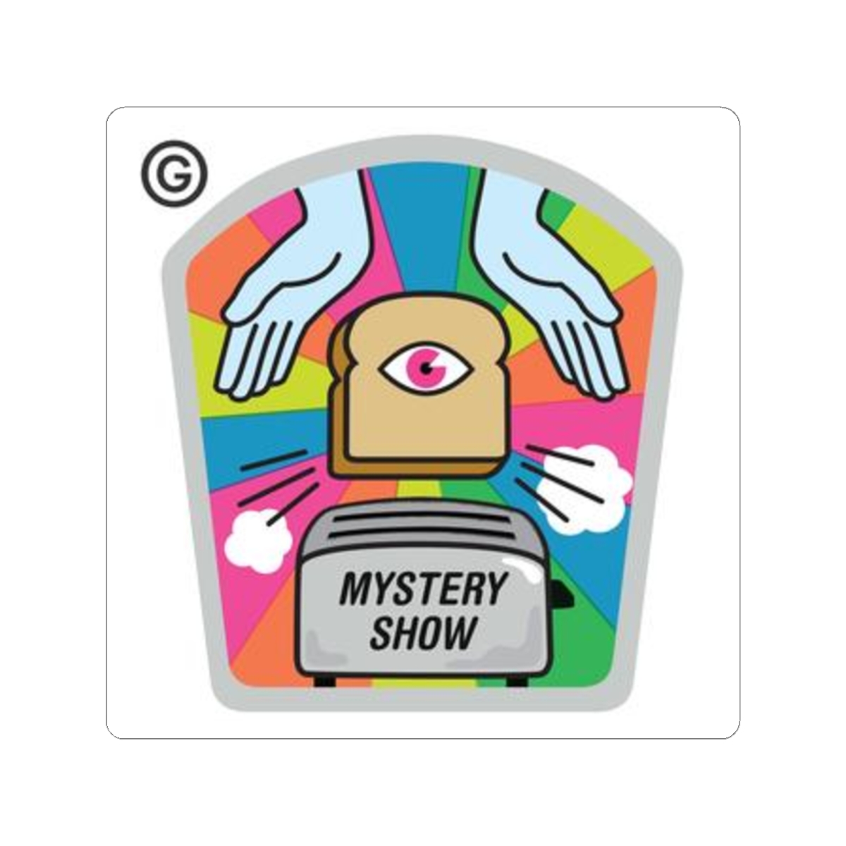 Mystery Show Sticker