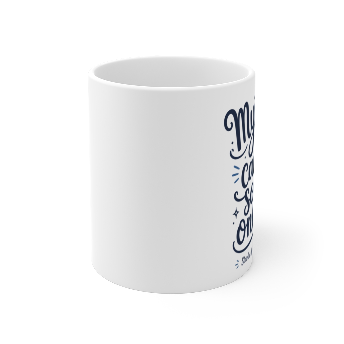Mystery Show "Mysteries that can" White Mug - alternate angle 1, merchandise